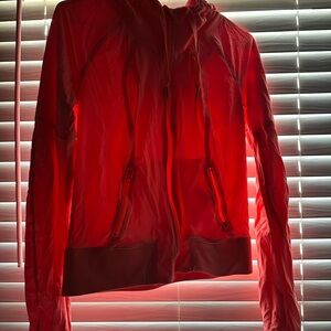 Lululemon Athletica Vibrant Red Hoodie